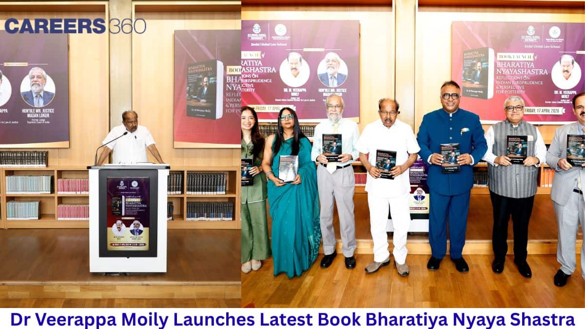 Former Union Minister Dr Veerappa Moily Launches Latest Book Bharatiya Nyaya Shastra at JGLS on April 18, 2026